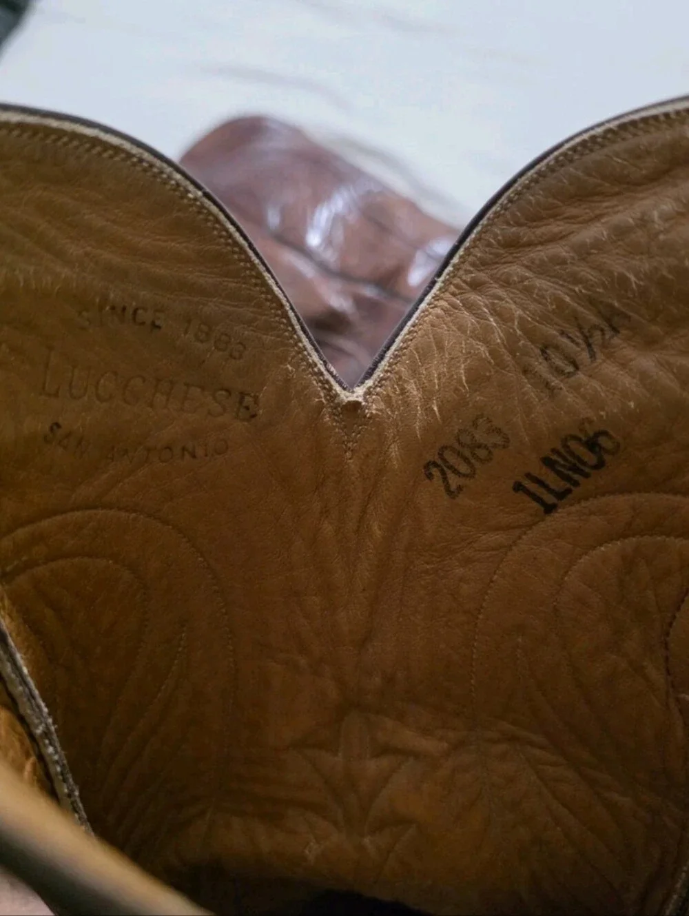 Vintage Lucchese 2083 Cowboy Boots 《 10.5A 》